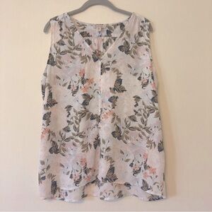 Eliane Rose Floral Sleeveless Blouse